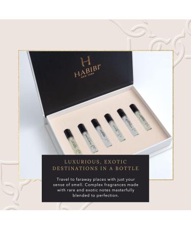 Deluxe Women's Fragrances Discovery Sample Set - Luxury Mini Perfumes for Women - Includes Iris Magnolia Jasmine Oud & Rose Perfume Samples - 6 X 2ml Travel Size Perfume Samples DELUXE DISCOVERY SAMPLE SET of 5 - Buy Online on GoSupps.com