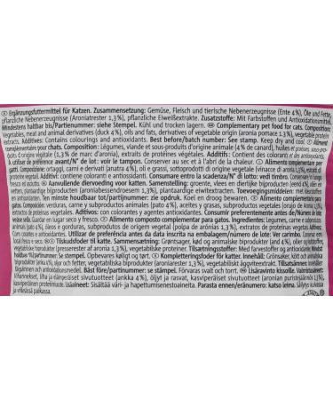 Vitakraft Crispy Crunch Cat Snacks - Sugar-Free Duck & Aronia Pillows (60g) - Premium International Shipping - Buy Online on GoSupps.com