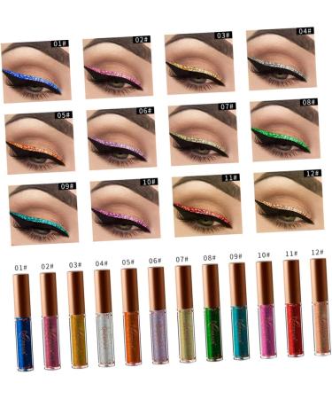  Beatifufu Highlighter Eyeshadow Liquid Eyeliner Shimmer Pearlescent For Women - Buy Online on GoSupps.com