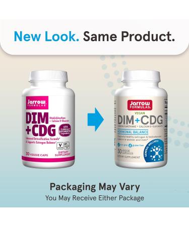 Jarrow Formulas DIM + CDG Detox - 30 Veggie Caps for Enhanced Detoxification - Buy Online on GoSupps.com
