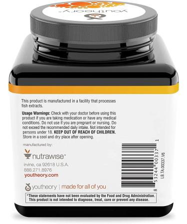 Youtheory Turmeric Advanced Formula - 120 Tablets | Natural Anti-Inflammatory & Antioxidant - Buy Online on GoSupps.com