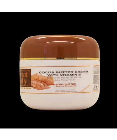 Cocoa Butter Hand Body & Face Cream with Vitamin E & Menthol - 500ml for Stretch Marks Scars & Blemishes | First Lady - Buy Online on GoSupps.com