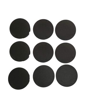 9 pieces black cover dust protection cover socket cover cover for clean Schuko sockets socket strips Multiple sockets splash protection design motif-hotel and company plug