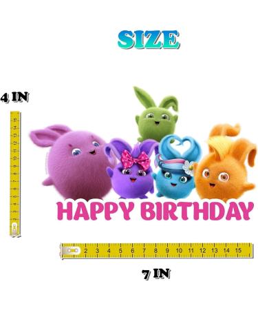 PC Sunny Bunnies Birthday Cake Topper - Kid's Delight for a Hoppin' Celebration! Sunny Bunnies 3 - Buy Online on GoSupps.com