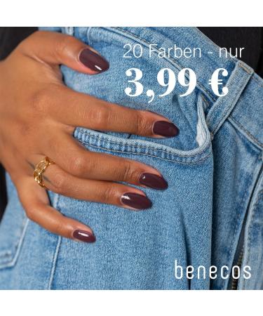 Buy Benecos Happy Nail Polish Top Coat - 8FREE Water-Permeable 5ml - Crystal Finish - International Shipping Available - Buy Online on GoSupps.com