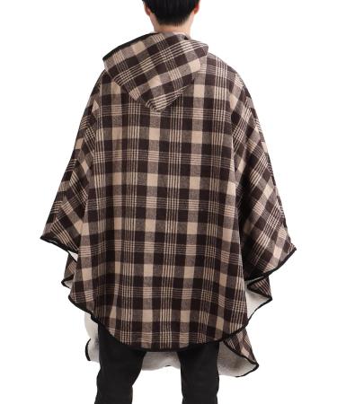 Hooded Blanket Shawl Lightweight Wheelchair Blanket Double Layer Half Blanket Semi-Recumbent Softness for Home Use - Buy Online on GoSupps.com