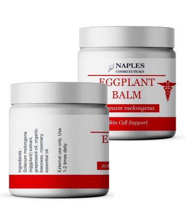 Naples Cosmeceuticals Eggplant Balm - Daily Skin Support Salve for Skin Disorders - 2 Ounce (Pack of 1) - Buy Online on GoSupps.com