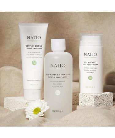 Natio Australia Aromatherapy Antioxidant Face Moisturizer - Anti-Aging Cream with Rosehip & Vitamin E - All Skin Types - 3.3 oz - Buy Online on GoSupps.com