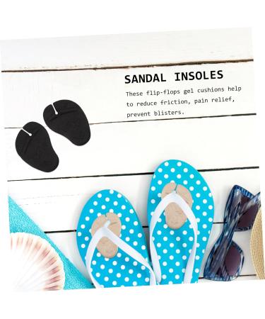 FOMIYES 3 Pairs Forefoot Pad Stickers Insoles for Women - Non-Slip Heel Grips for Dressy Sandals & Slippers - Buy Online on GoSupps.com