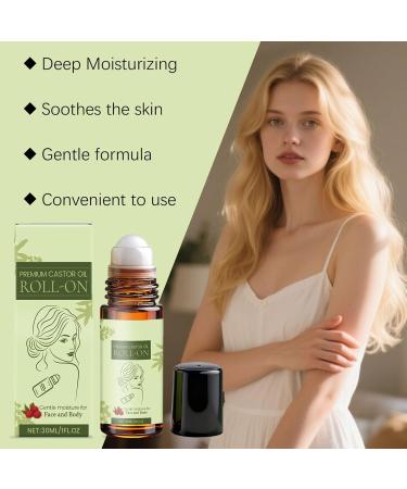 Natural Hair Growth Oil 30ml Anti-Hair Loss Treatment Roll-On Scalp Oil - Scalp Relief Roll-On Solution | For Women and Men with Straight Damaged Thinning and Dry Hair - Buy Online on GoSupps.com