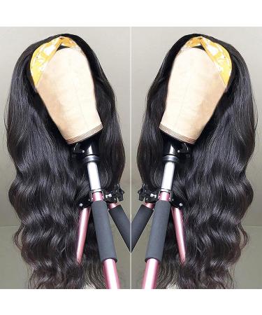 Body Wave Brazilian Virgin Hair Headband Wig for Black Women | 18 Wear and Go Glueless Human Hair Wig | 150% Density | Pack of 1 - Buy Online on GoSupps.com
