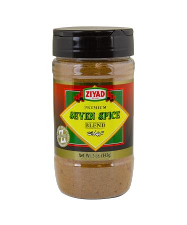 Ziyad Shaker Premium Seven Spice Blend Flavorful Spices No Additives No Preservatives No Salt No MSG 5 oz 7 Spice Blend