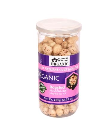Buy Blessfull Healing Organic Makhana with Roasted Jalapeno Flavor - 100g | Healthy Snack for International Shipping - Buy Online on GoSupps.com