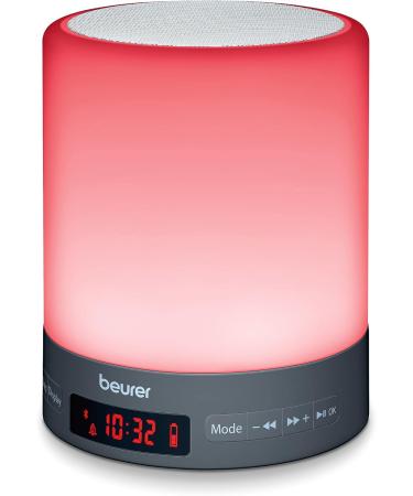 Beurer WL 50 Light Alarm Clock - LED Mood Light & Sunrise Sunset Simulation | Supports Sleep Rhythm | International Shipping - Buy Online on GoSupps.com