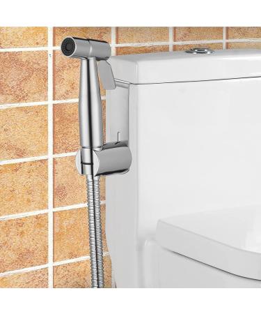 Premium Stainless Steel Handheld Toilet Bidet Sprayer | Ultimate Bathroom Shower Water Spray Head Set - Buy Online on GoSupps.com