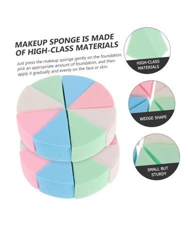 Balacoo Triangular Sponge Puff Set - 4 Makeup Applicators for Wet & Dry Use | Latex Cosmetic Sponges for Flawless Application - Buy Online on GoSupps.com