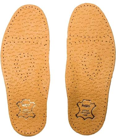 Orthotic Leather Insoles for Kids with Flat Feet - Shock Absorbing Arch Support | Relax Kids (27 EUR / 10 US - Buy Online on GoSupps.com
