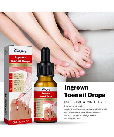 Ingrown Toenail Treatment Ingrowing Toenail Treatment Nail Growth Treatment Natural Ingrown Toenail Correction Nail Treatments Trimming Toenail Softening Drops Toe Nail Fungal Treatment(10ml) - Buy Online on GoSupps.com