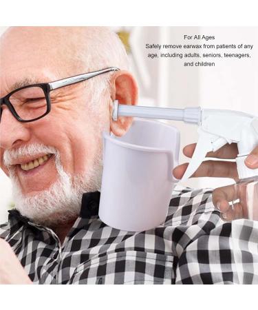 Ear Irrigation Flushing System Kit Water Washing Syringe Squeeze Bulb Ear Cleaning Rinse Kit for Adults Seniors Teenagers and Children - Buy Online on GoSupps.com