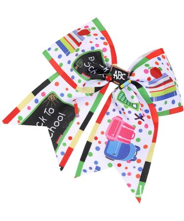 Bow Hair Clips for Girls - Back to School Girls Hair Barrettes Chic Hair Accessories Portable Barrettes for Students - Buy Online on GoSupps.com