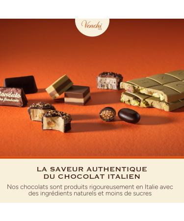 Venchi - Chocoviar Pistachio 1 kg - Chocolats avec pistache enti re croquante et p pites de caramel et de cacao - Sans gluten Chocoviar Pistache 1000 g (Lot de 1) - Buy Online on GoSupps.com