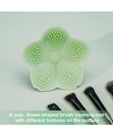 Silicone Make-Up Brush Cleaning Mat | Portable & Eco-Friendly Pad for Quick Brush Cleaning - Buy Online on GoSupps.com