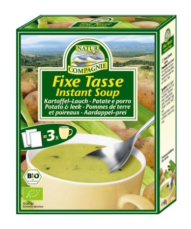 Natur Compagnie Natur Compagnie Instant Potato Soup Organic Leek 3 x 20g