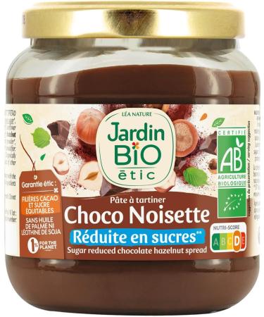 Jardin BiO tic - Chocolate Hazelnut spread - Sweet - AB certified - 350g jar - Buy Online on GoSupps.com