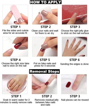 Dark Green Checkerboard & Swirl Oval Press on Nails Set - 24Pcs Acrylic False Fingers for Women Girls - Buy Online on GoSupps.com