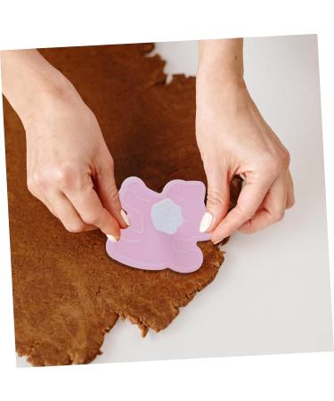 Zerodeko 6 Pcs Biscuit Mold Cat Cookie Baking Supplies Animal Baking Molds Cake Cookie Silicone Unique Cookie Cutters Hanging Transparent Bin Small Fudge 3D Muffin Silica Gel Pack 8x7.5cmx2pcs Pinkx2pcs - Buy Online on GoSupps.com