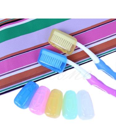 Huuraa Toothbrush Set - 5-Piece Outdoor Travel & Bathroom Accessories - Dustproof Waterproof Electric Rotating Toothbrush for Adults - Buy Online on GoSupps.com