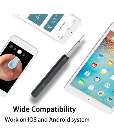 Buy Ear Wax Removal Tool - 1080P HD Camera Ear Cleaner Kit Waterproof & Compatible with iPhone iPad Android - Buy Online on GoSupps.com