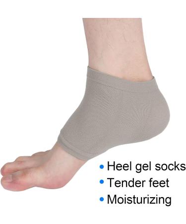 Heel Socks Exquisite Workmanship Moisturizing Heel Socks Breathable for Improve Dryness and Peeling for Skin Care - Buy Online on GoSupps.com