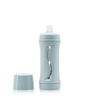 Non Squeeze  No Mess Baby Food Bottle (Duck Egg Blue)