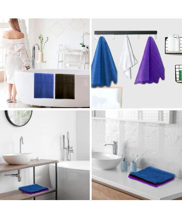 3 Pieces African Bath Sponge African Net Long Net Bath Sponge Exfoliating Shower Body Scrubber Back Scrubber Skin Smoother Great for Daily Use (Brown Blue Purple) - Buy Online on GoSupps.com