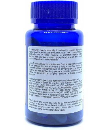 Liver Tonic - Liver Supplement Promote Healthy Liver Liver Detoxifier Hepatoprotectant. Made in Canada - Dr. Kohli's - Buy Online on GoSupps.com