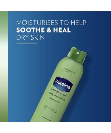 Vaseline Spray and Go Moisturizer Combo - Cocoa Radiance & Aloe Soothe (6.5 oz Each) - Hydrating Skincare for All Skin Types - International Shipping Available - Buy Online on GoSupps.com
