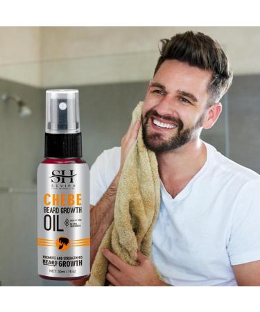 Beard Growth Oil - Nourishing Conditioning Oil for Men | Softens & Strengthens Beards & Mustaches | 1 Fl. oz Rianpesn - Buy Online on GoSupps.com