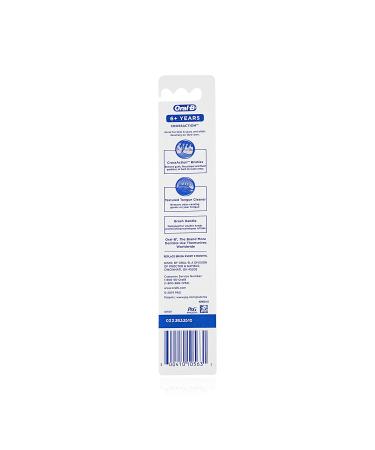 Oral-B Kids 6+ CrossAction Pro Health Toothbrush, Soft Bristles - Pack of 6 - Buy Online on GoSupps.com