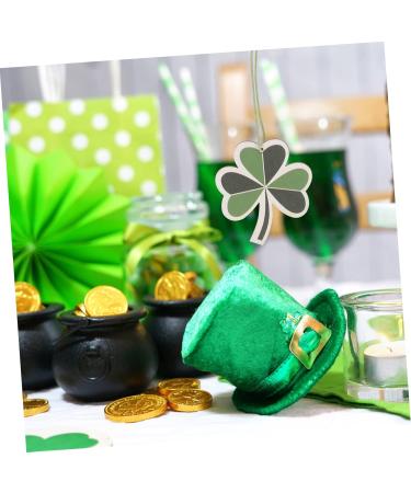 Abaodam 4 Boxes St Wood of Wall Party Decors Decorations Patrick's Adorable Hanging Pendants Wooden - Buy Online on GoSupps.com