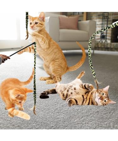 Cat Interactive Toys 30 PCS Cat Kitten Toys Set Including Cat Tunnel Fluffy Mouse Cat Catnip Toy Mice Colorful Crinkle Balls and Bells Interactive Toys Pack for Indoor Cats - Buy Online on GoSupps.com