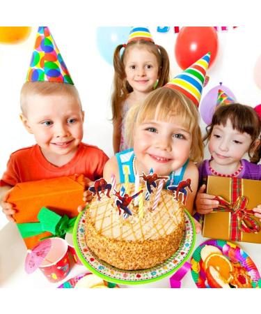 Ziyziiy 24PCS Spiderman Cupcake Toppers Spiderman Cake Toppers Spiderman. Happy Birthday Party Supplies Pet Cake Decorations for Spiderman Fans Kids Birthday Party - Buy Online on GoSupps.com