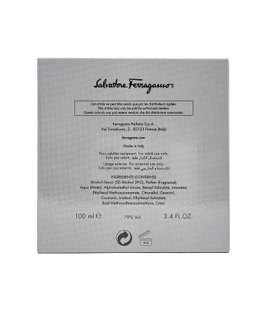 Salvatore Ferragamo Incanto Eau de Parfum Spray for Women 3.4 Ounce Sandalwood 3.4 Fl Oz (Pack of 1) - Buy Online on GoSupps.com