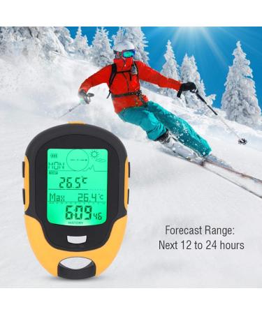 Vgeby Auto-Altitude Barometer | Multifunctional Knife Barometer Hygrometer & Compass for Outdoor Fishing Supplies - Buy Online on GoSupps.com