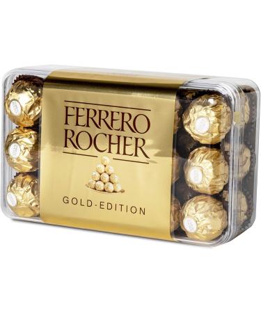 Ferrero Rock - Croccanti Specialit al Cioccolato al Latte with Nocciole and Ripieno Cremoso con Nocciola Intera Confezione da 30 Praline - 375g - Buy Online on GoSupps.com