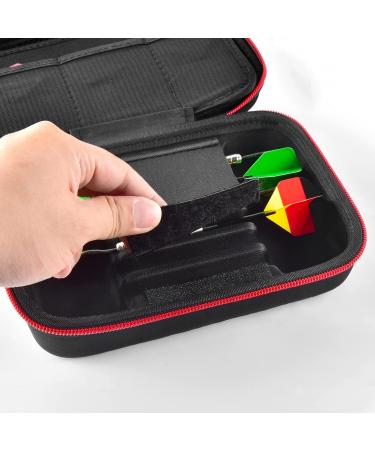 Dart Case Holder Organizer for Steel Tip & Soft Tip Darts - Carrying Bag for Tips, Shafts, Flights & Accessories (Box Only) - Buy Online on GoSupps.com