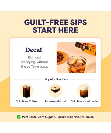 Javvy Coffee Concentrate - Decaffeinated - 6 Fl Oz. - Buy Online on GoSupps.com