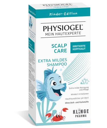 PHYSIOGEL Scalp Care Shampooing extra doux 200 ml Kids Edition Nettoyage doux et soin pour cuir chevelu irrit irrit et sec Shampooing hydratant r duisant les irritations