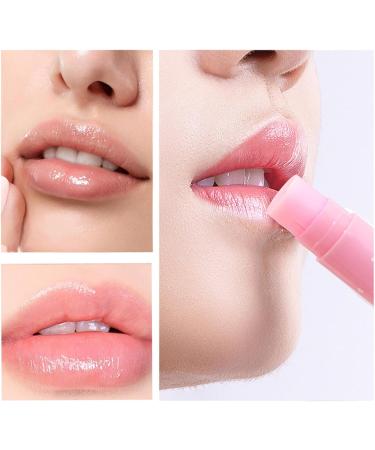 Moisturizing Lip Balm | Nourishing Color-Changing Tinted Lip Cream Smoothing Moisture Beauty Protection for Women Day and Night While Traveling and - Buy Online on GoSupps.com