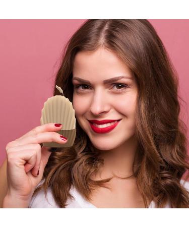 Facial Ice Mold | Ice Cube Roller - Silicone Ice Face Massager Reusable Face Ice Mold Skin Care For Eye Puffiness Relief Face Beauty Brown - Buy Online on GoSupps.com